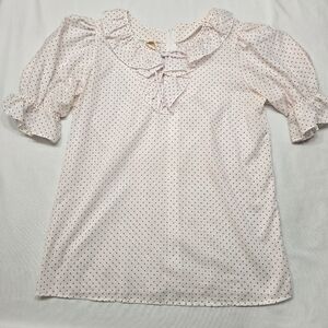 Vintage Partner's Please By Malco Modes  Square Dancing Rockabilly Blouse Top